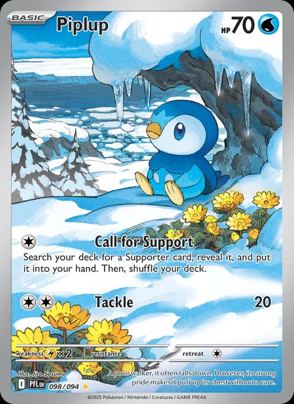 Piplup 098/94, Phantasmal Flames