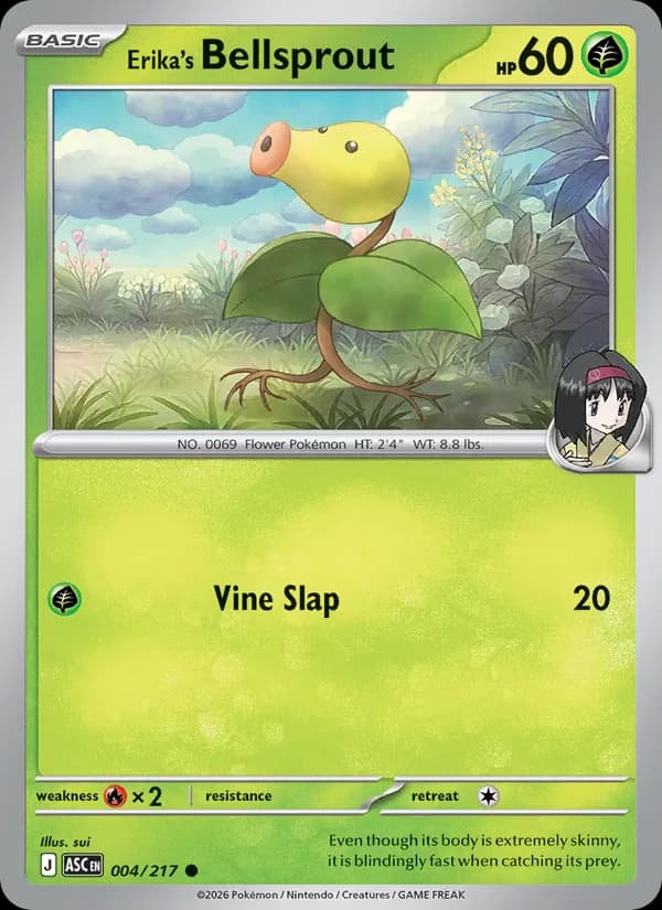 Erika's Bellsprout 004/217, Ascended Heroes