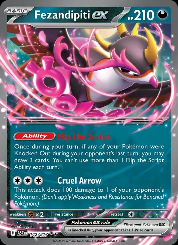Fezandipiti ex 142/217, Ascended Heroes