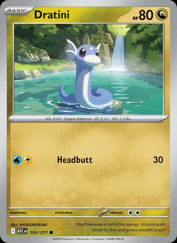 Dratini 150/217, Ascended Heroes