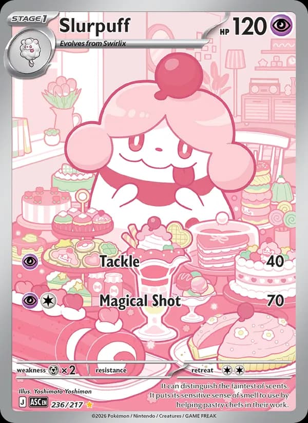 Slurpuff 236/217, Ascended Heroes