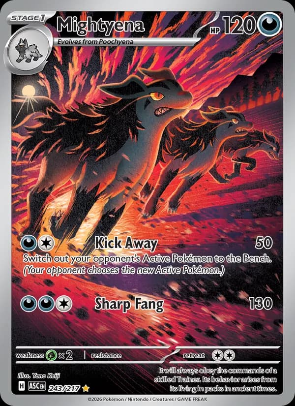 Mightyena 243/217, Ascended Heroes