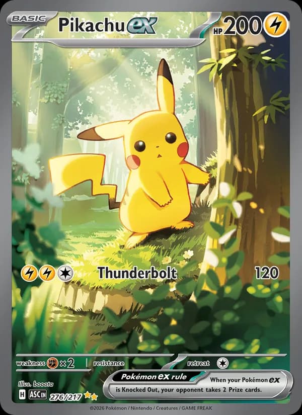 Pikachu ex 276/217