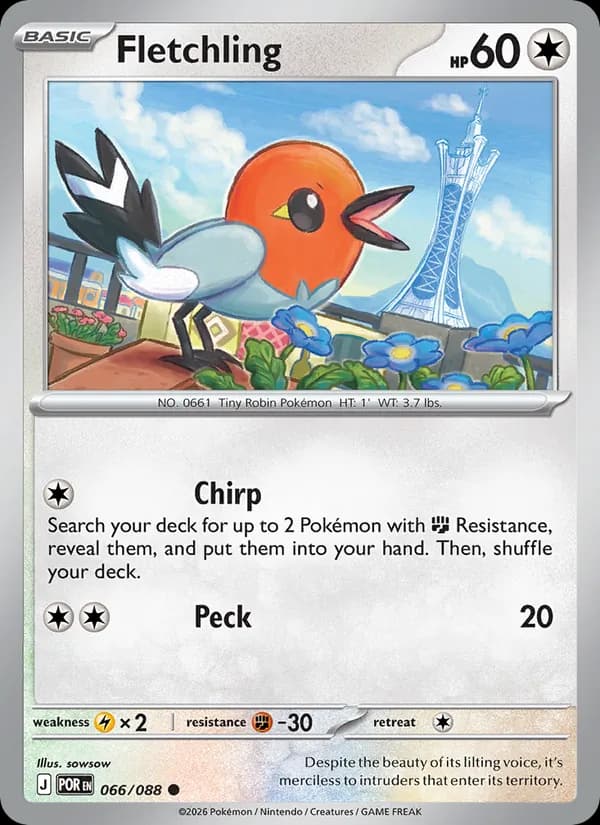 Fletchling 066/88, Perfect Order