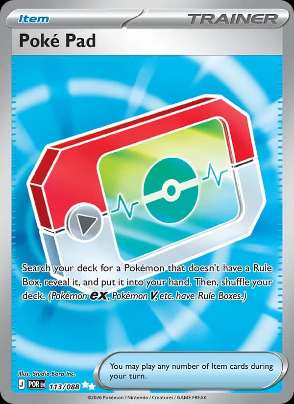 Poké Pad 113/88, Perfect Order