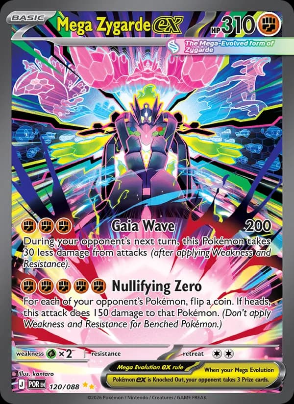Mega Zygarde ex 120/88