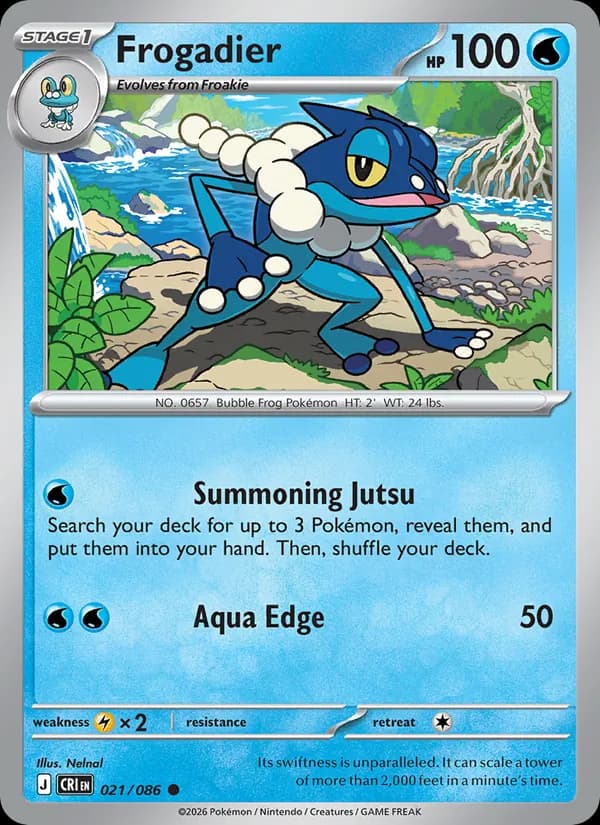 Frogadier 021/86, Chaos Rising