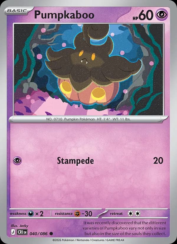 Pumpkaboo 040/86, Chaos Rising