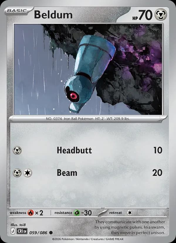 Beldum 059/86, Chaos Rising