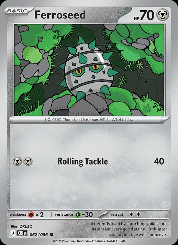 Ferroseed 062/86, Chaos Rising