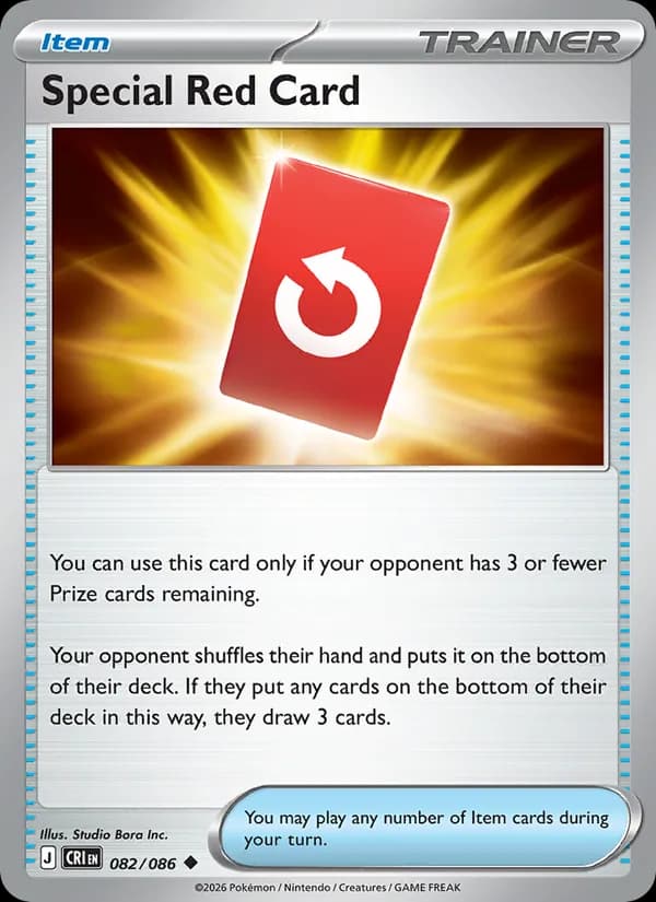 Special Red Card 082/86, Chaos Rising