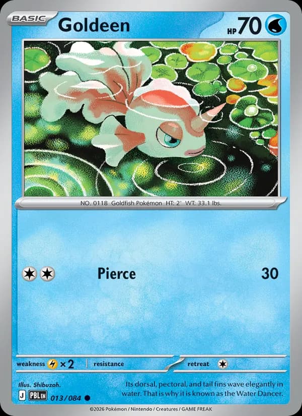 Goldeen 013/84, Pitch Black