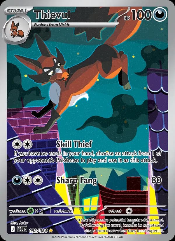 Thievul 092/84, Pitch Black