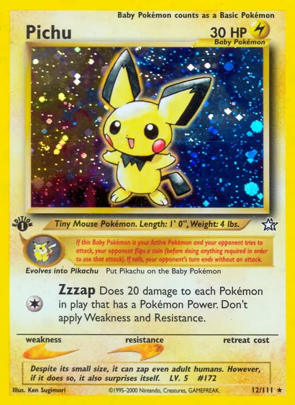 Pichu 12/111, Neo Genesis