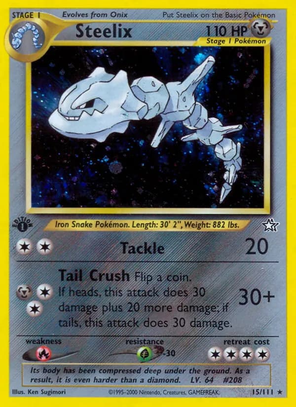 Steelix 15/111, Neo Genesis