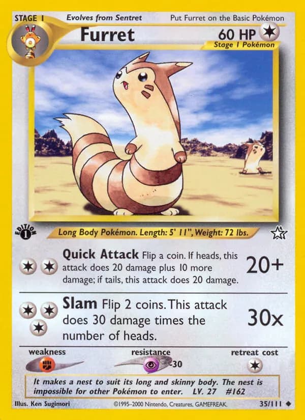 Furret 35/111, Neo Genesis