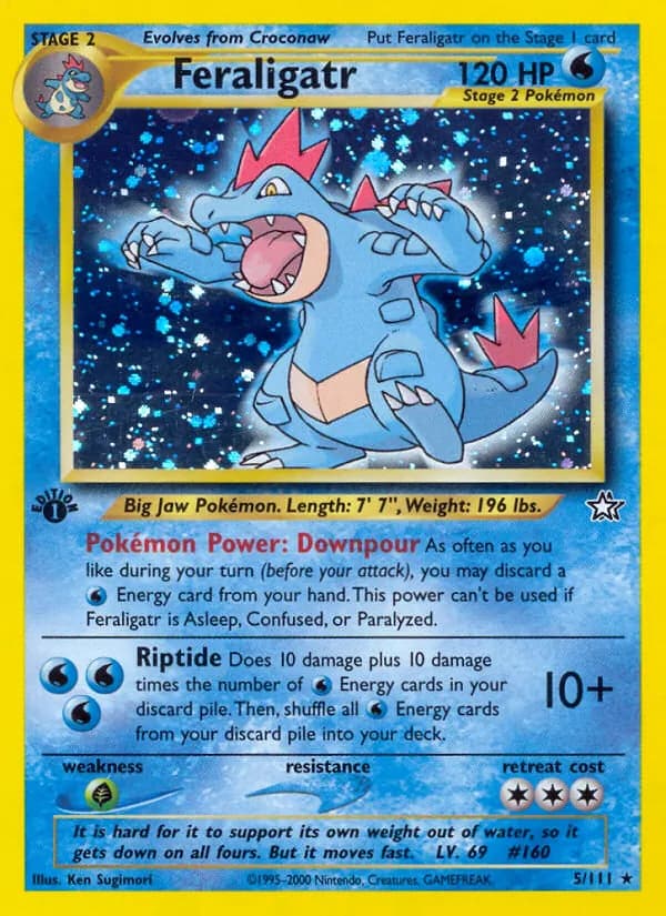 Feraligatr 5/111, Neo Genesis