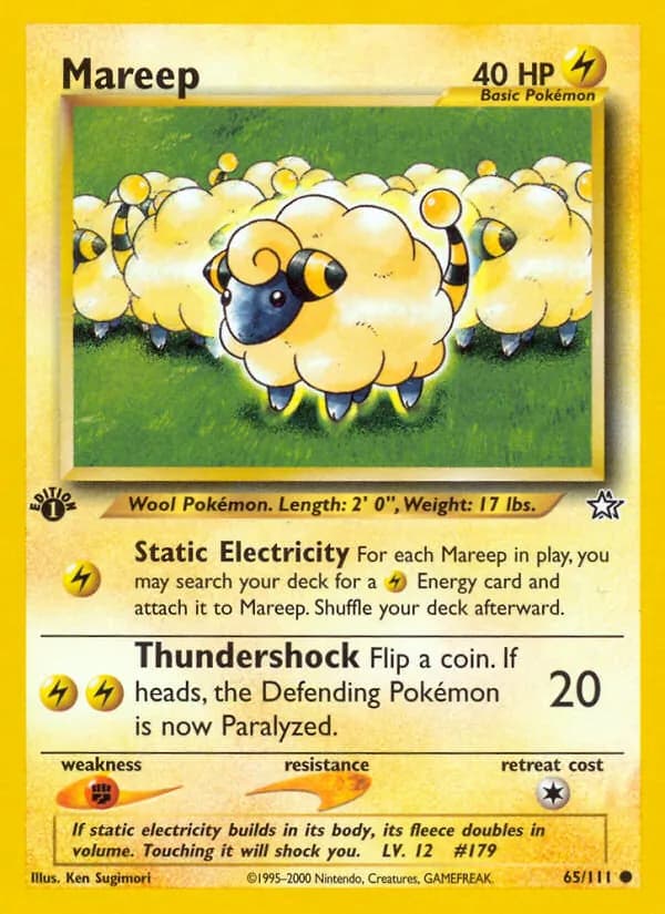 Mareep 65/111, Neo Genesis