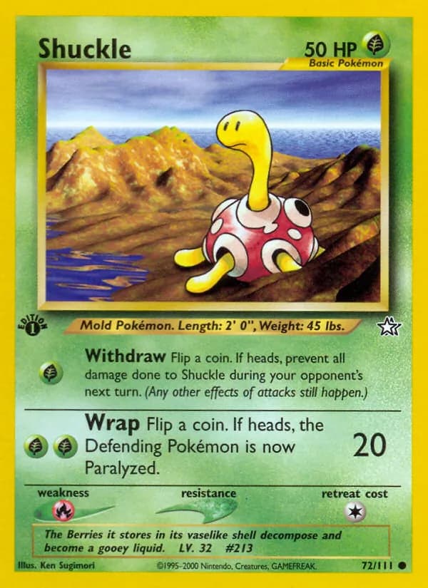 Shuckle 72/111, Neo Genesis