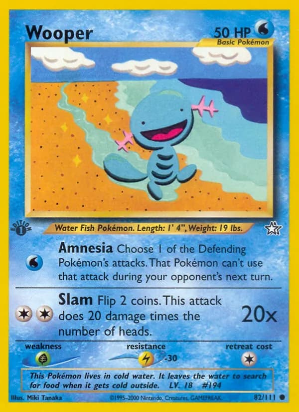 Wooper 82/111, Neo Genesis