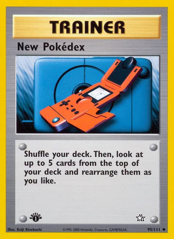 New Pokédex 95/111, Neo Genesis