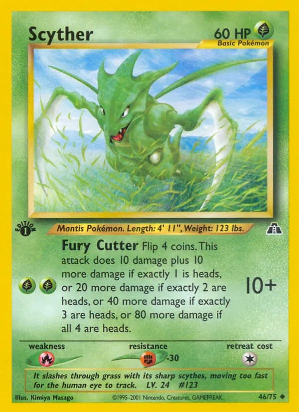 Scyther 46/75, Neo Discovery