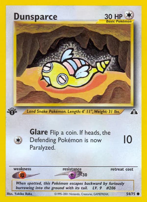 Dunsparce 54/75, Neo Discovery