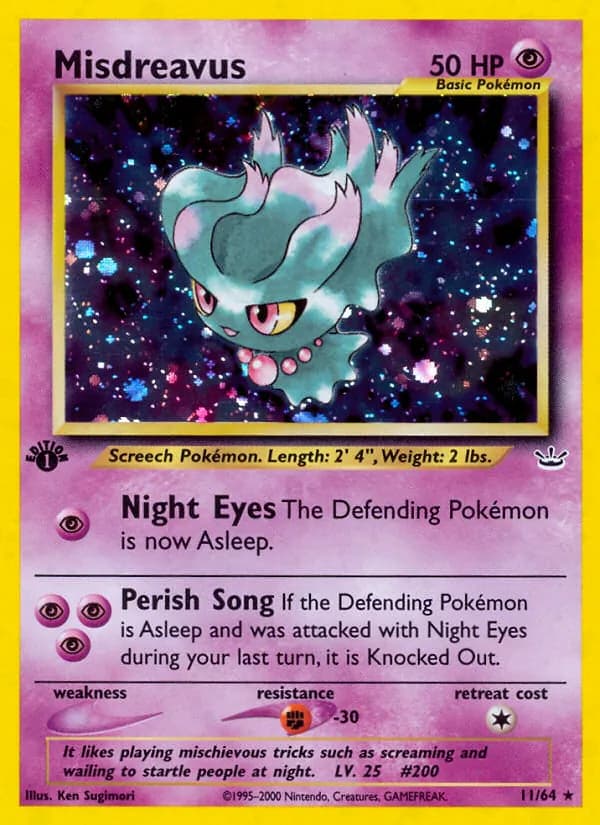 Misdreavus 11/64, Neo Revelation