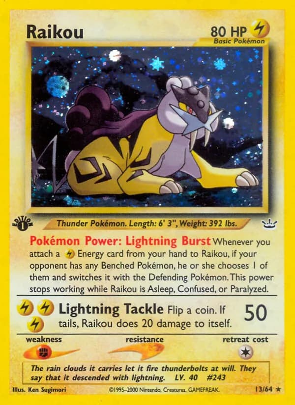 Raikou 13/64, Neo Revelation