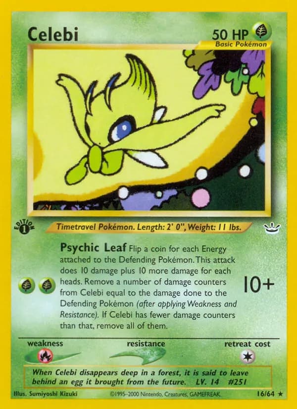 Celebi 16/64, Neo Revelation