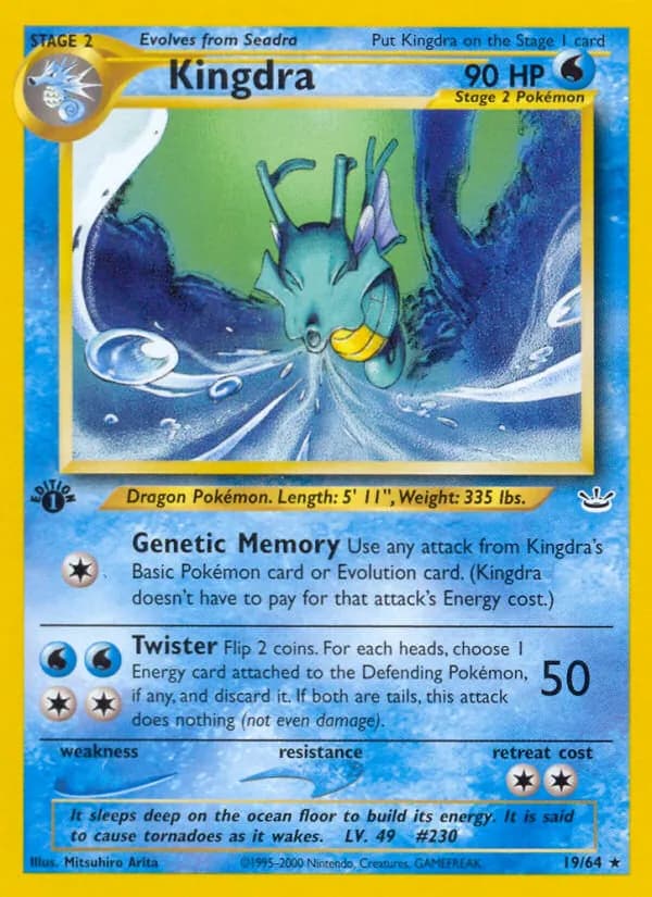 Kingdra 19/64, Neo Revelation
