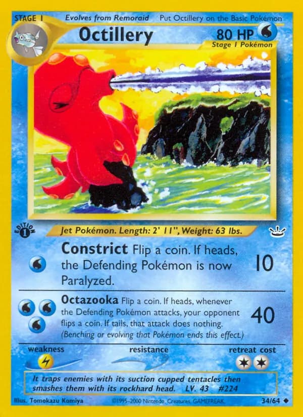 Octillery 34/64, Neo Revelation