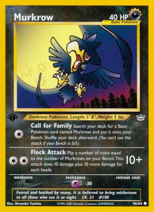 Murkrow 46/64, Neo Revelation