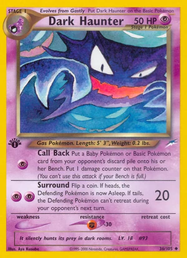 Dark Haunter 36/105, Neo Destiny