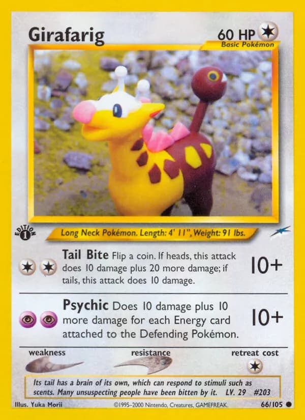 Girafarig 66/105, Neo Destiny
