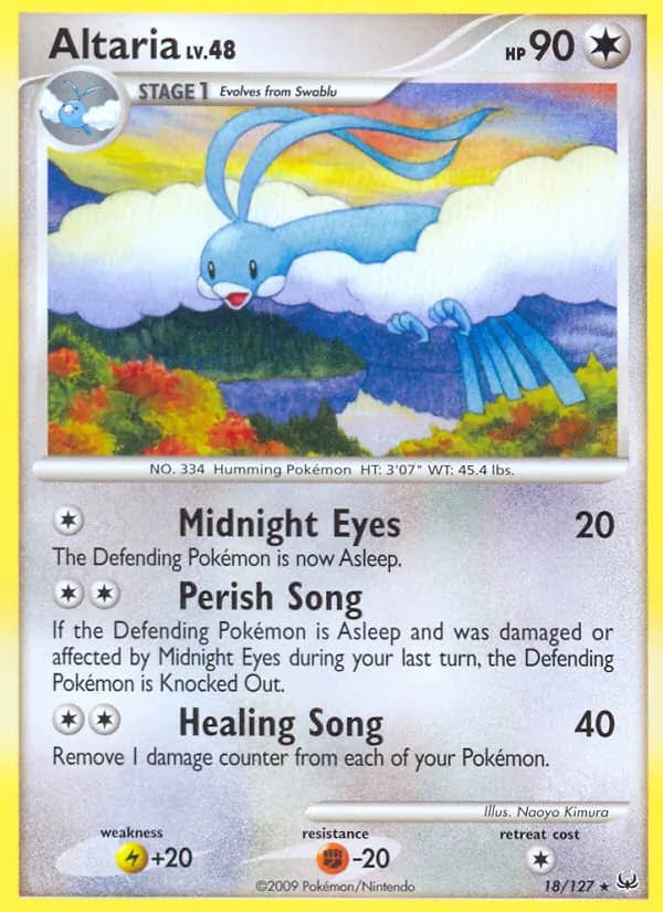 Altaria 18/127, Platinum