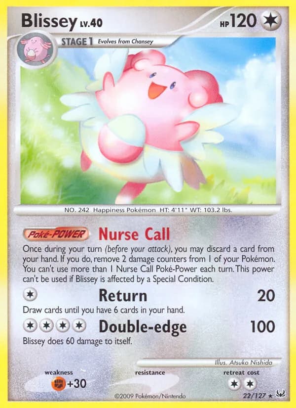 Blissey 22/127, Platinum