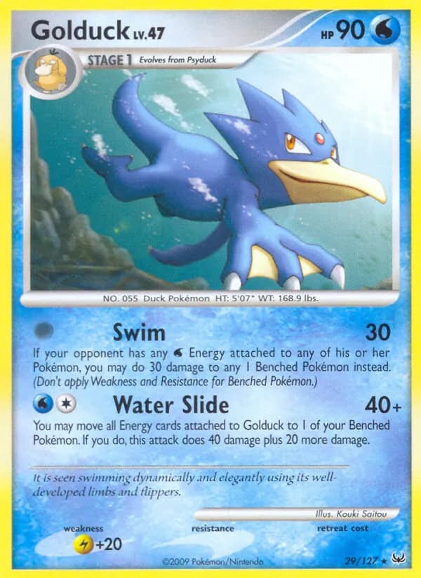 Golduck 29/127, Platinum