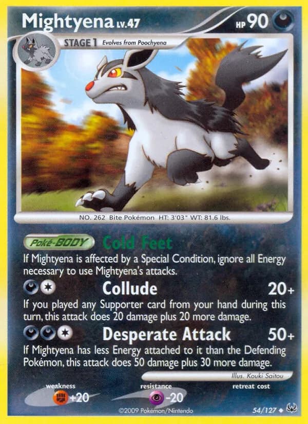 Mightyena 54/127, Platinum