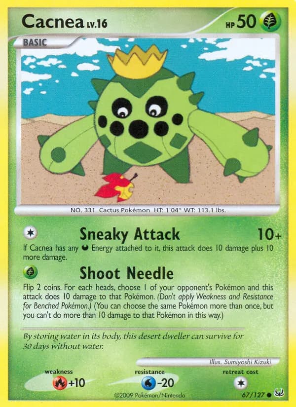 Cacnea 67/127, Platinum