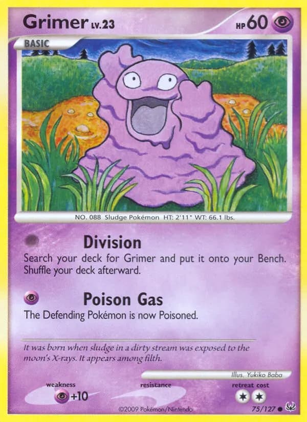 Grimer 75/127, Platinum