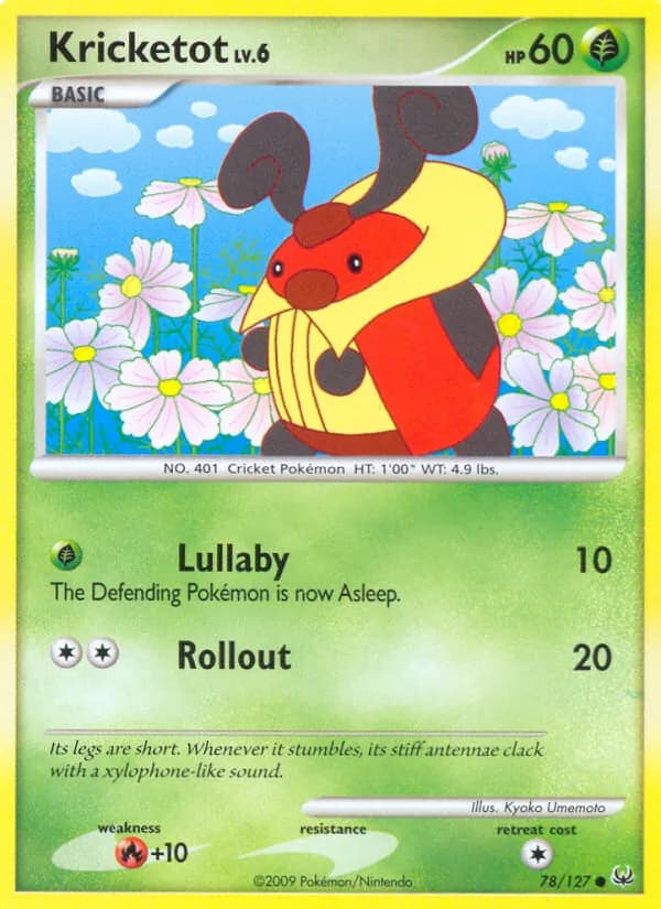 Kricketot 78/127, Platinum