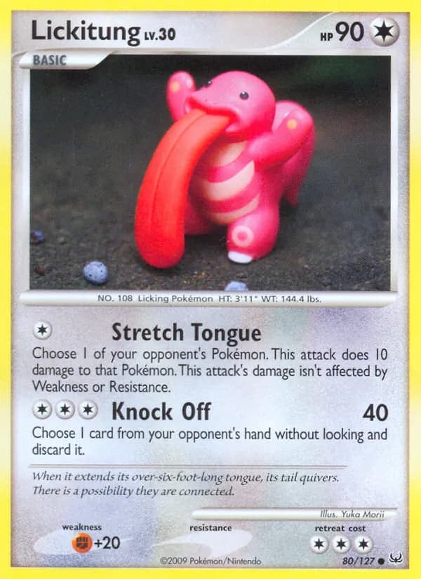 Lickitung 80/127, Platinum