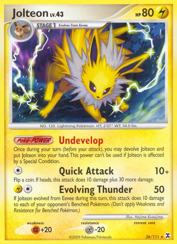 Jolteon 26/111, Rising Rivals