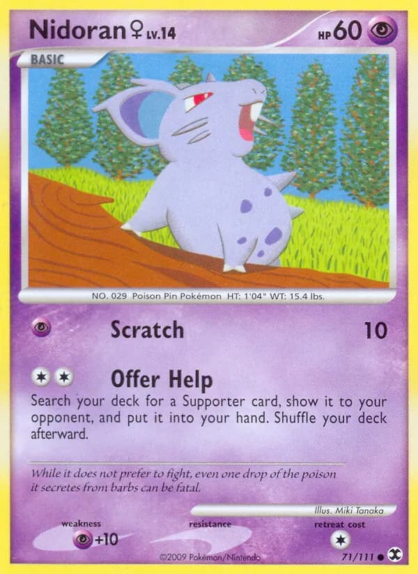 Nidoran ♀ 71/111, Rising Rivals