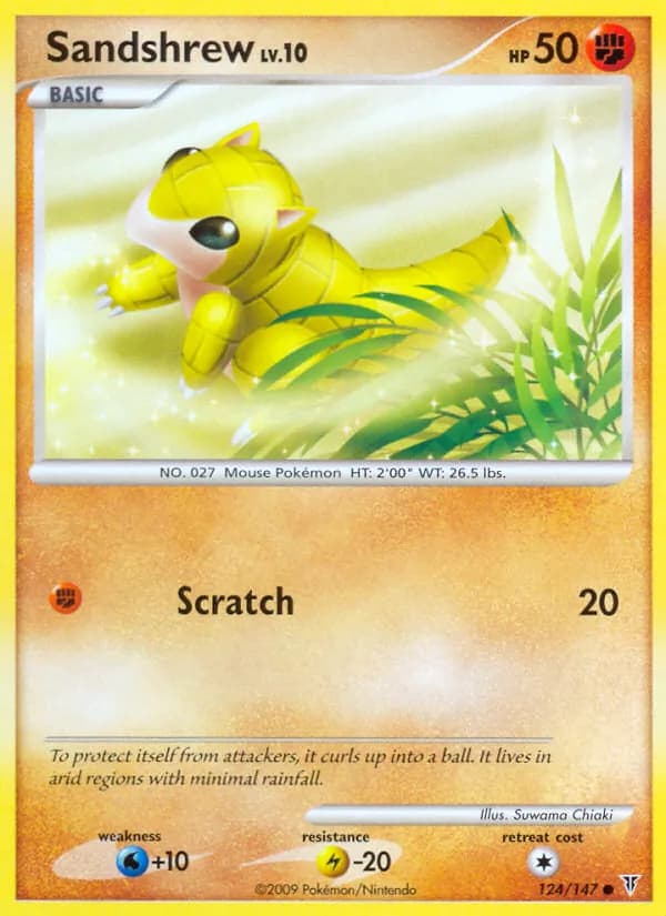 Sandshrew 124/147, Supreme Victors