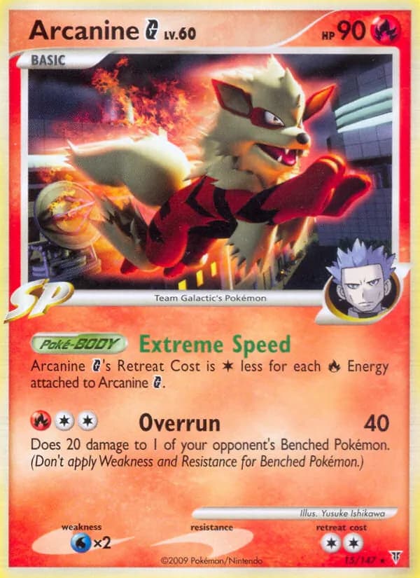 Arcanine G 15/147, Supreme Victors