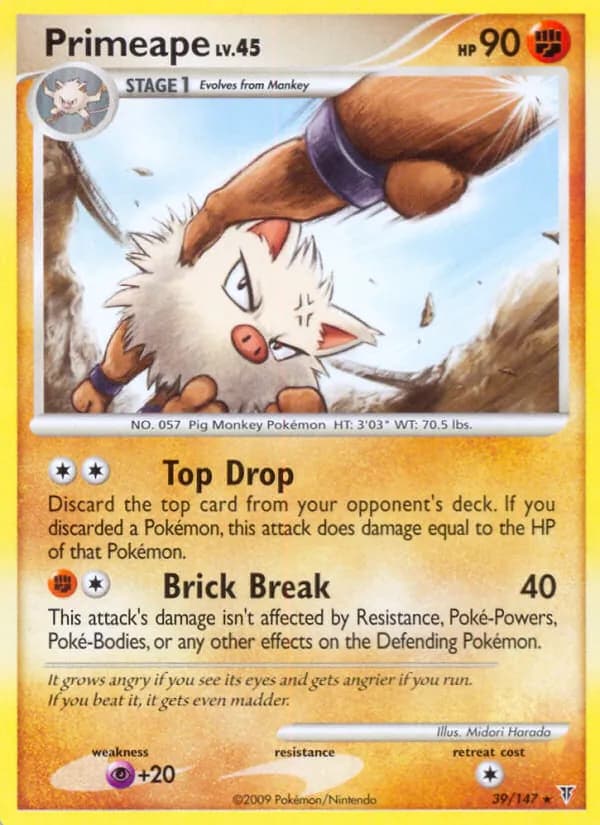 Primeape 39/147, Supreme Victors