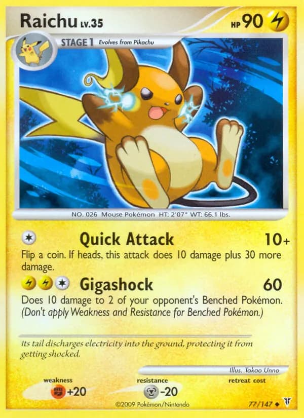 Raichu 77/147, Supreme Victors