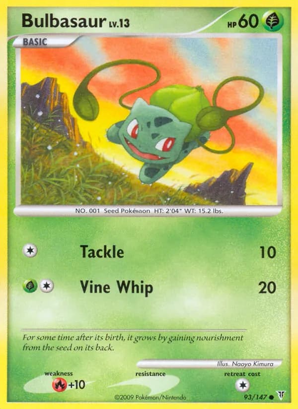 Bulbasaur 93/147, Supreme Victors